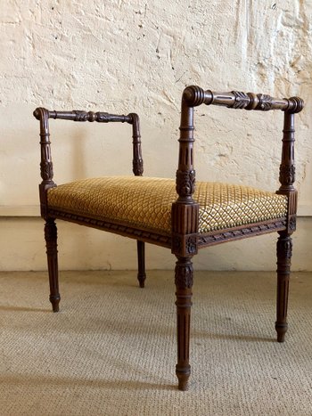 Neoclassical Bench, 19th Century