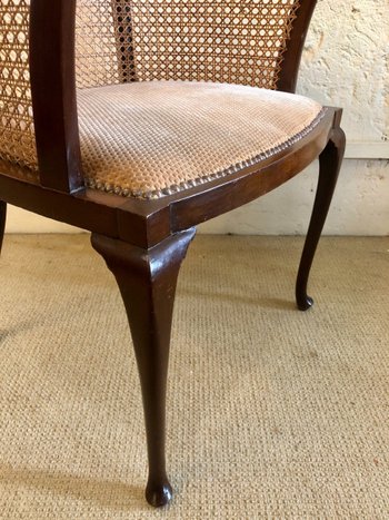 Paire De Fauteuils Regency. Angleterre, XIXe Siècle