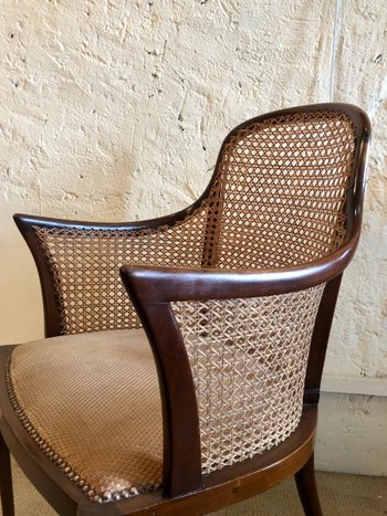 Paire De Fauteuils Regency. Angleterre, XIXe Siècle