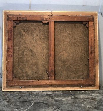 Öl auf Leinwand mit Landschaftsdarstellung, signiert Arango. Zwanzigstes Jahrhundert