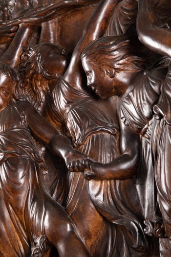 Intonaco dopo il primo pannello del coro di Luca Della Robbia per Santa Maria Novella a Firenze. Diciannovesimo esemplare