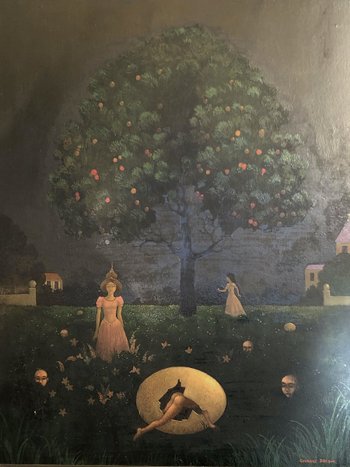Oil On Canvas Signed Georges Braem (1931 - 1998)