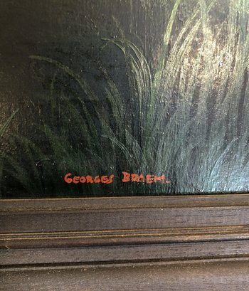 Oil On Canvas Signed Georges Braem (1931 - 1998)