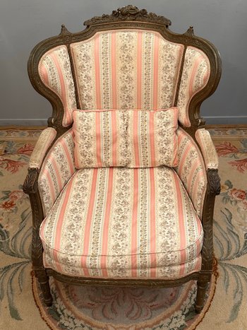  Louis XVI style bergerie with ears 19th century