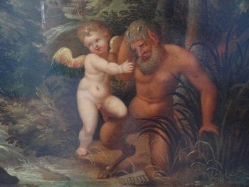 Ecole Flamande XVIIème Suiveur De Brueghel