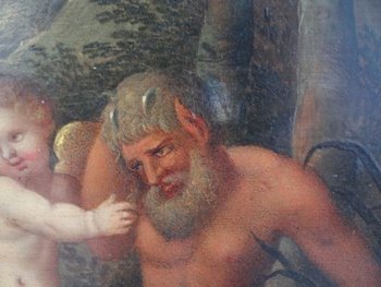 Ecole Flamande XVIIème Suiveur De Brueghel