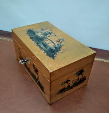 Boîte  thé, tea caddy.