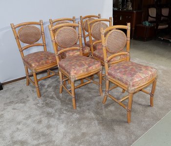 Suite of 6 Gasparucci Italo Chairs - 1970