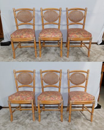Suite of 6 Gasparucci Italo Chairs - 1970