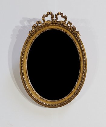Miroir ovale Louis XVI – Début XXe