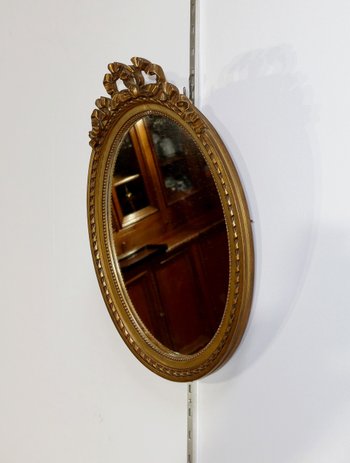 Miroir ovale Louis XVI – Début XXe