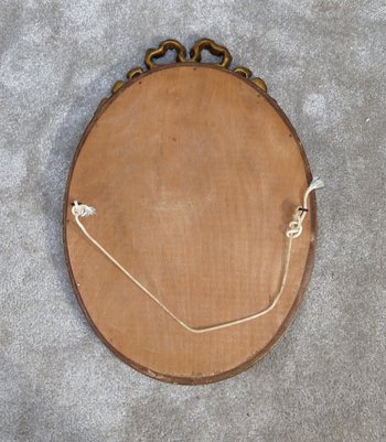 Miroir ovale Louis XVI – Début XXe