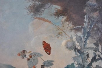 Grande natura morta con frutta e verdura Arthur Chaplin