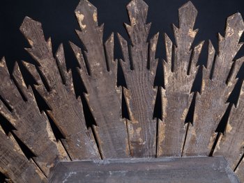 Sun Mirror In Golden Wood, 20th Century