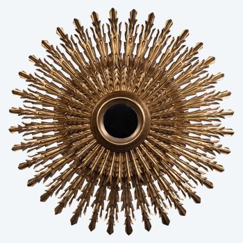 Sun Mirror In Golden Wood, 20th Century