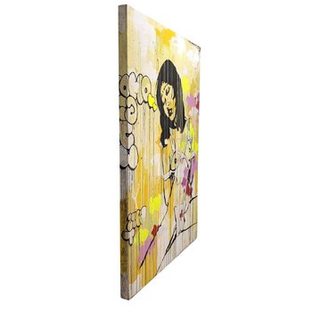 "TILT" (NATO NEL 1973). Ragazze di Chongqinb. Dittico. Acrilico, vernice spray, pennarelli. 165 x 230 cm (per pannello).