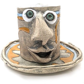 Servizio di Terracotta Antropomorfa anni '50/'60