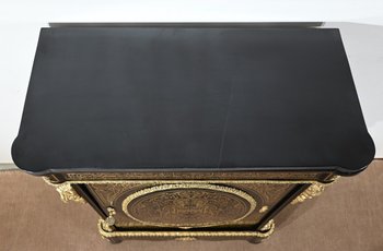Meuble d’Appui en Poirier Noirci, époque Napoléon III – Milieu XIXe