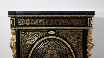 Meuble d’Appui en Poirier Noirci, époque Napoléon III – Milieu XIXe