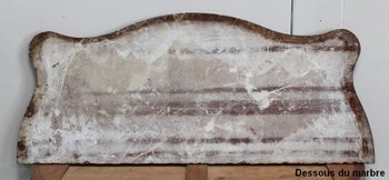 Console en Noyer Blond massif, de style Louis XV, époque Napoléon III - Milieu XIXe