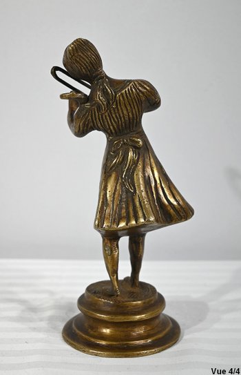 Bronzo "Il violinista" - Fine XIX secolo