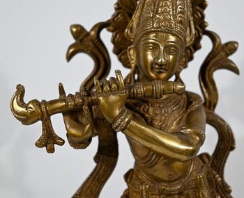 Bronze « Krishna » - Fin XIXe