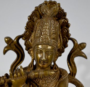 Bronze « Krishna » - Fin XIXe