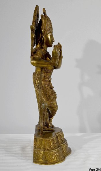 Bronze « Krishna » - Fin XIXe