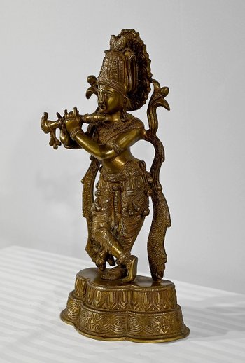 Bronze « Krishna » - Fin XIXe