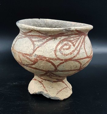 Terracotta bowl, Ban Chiang, Thailand, (-2500, -1000 BC)