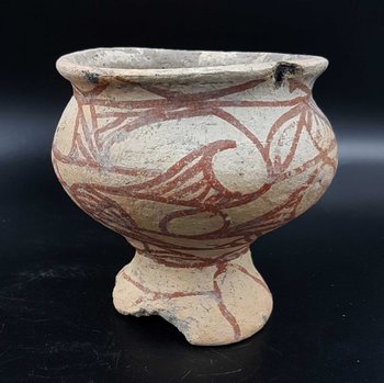 Terracotta bowl, Ban Chiang, Thailand, (-2500, -1000 BC)