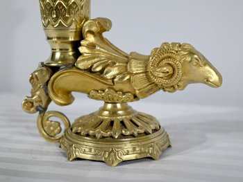 Coppia di vasi Rython in bronzo - I parte del XIX secolo