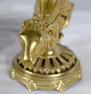 Coppia di vasi Rython in bronzo - I parte del XIX secolo