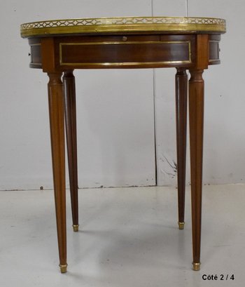 Table Bouillotte en Acajou, style Louis XVI - Début XXe