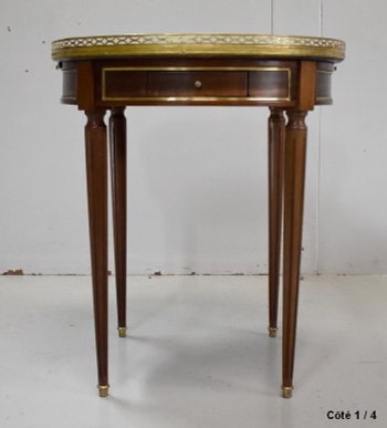 Table Bouillotte en Acajou, style Louis XVI - Début XXe