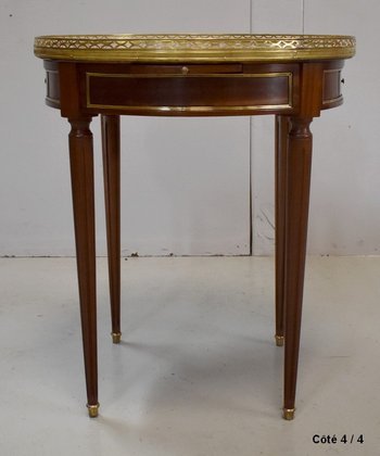 Table Bouillotte en Acajou, style Louis XVI - Début XXe
