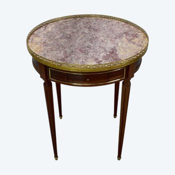 Table Bouillotte en Acajou, style Louis XVI - Début XXe