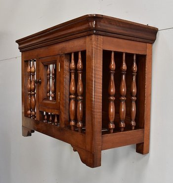 Authentique Petite Panetière en Noyer, époque Louis Philippe - Milieu XIXe