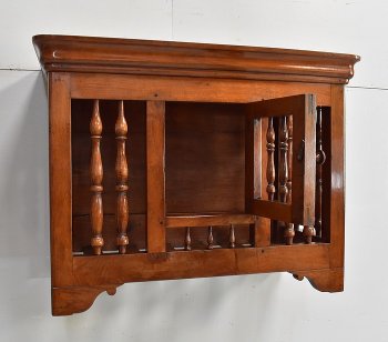 Authentique Petite Panetière en Noyer, époque Louis Philippe - Milieu XIXe