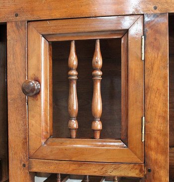 Authentique Petite Panetière en Noyer, époque Louis Philippe - Milieu XIXe