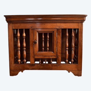 Genuine small walnut bread rack, Louis Philippe period - Mid 19th century