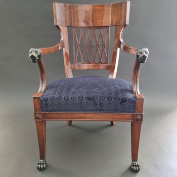 Jacob Frères, Stamped cabinet armchair of the Consulate period.