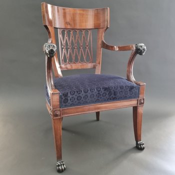 Jacob Frères, Stamped cabinet armchair of the Consulate period.