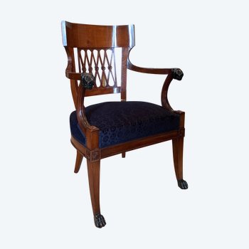 Jacob Frères, Stamped cabinet armchair of the Consulate period.