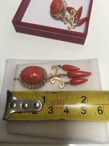B.O. EN OR ET CORAIL XIXÈME