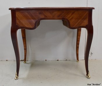 Small Lady's Desk, in Amaranth and Violet Wood, Louis XV period - XVIIIth century