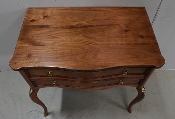 Petite Commode dite Perruquière, en Merisier, de style Louis XV - Début XXe