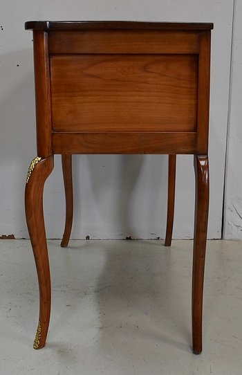 Petite Commode dite Perruquière, en Merisier, de style Louis XV - Début XXe