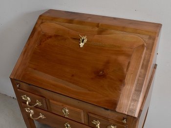 Small sloping desk in cherry wood, Louis XV style - End of XIXth century