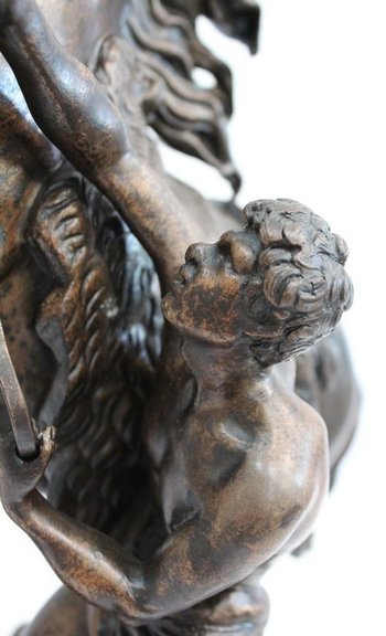 Bronze « Cheval de Marly », d’après G. Coustou – XIXe